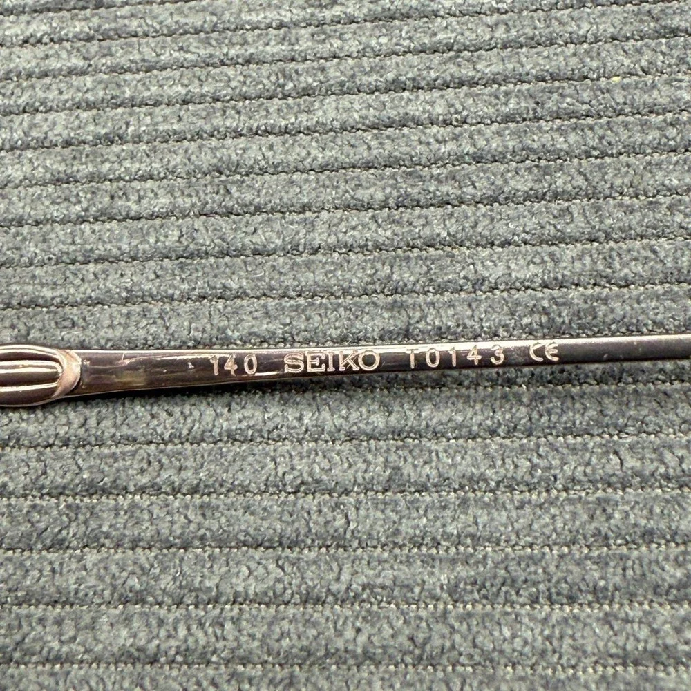 Seiko titanium eyeglasses